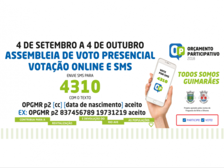 Or&ccedil;amento Participativo 2018 | Projeto p2