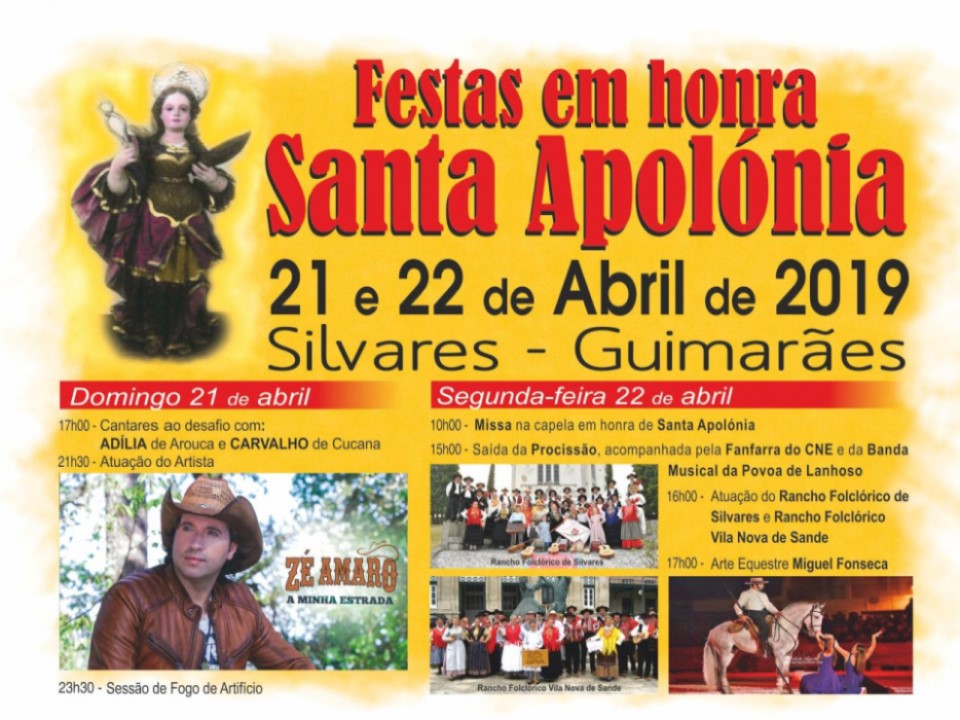 Festividades em Honra de Santa Apolónia