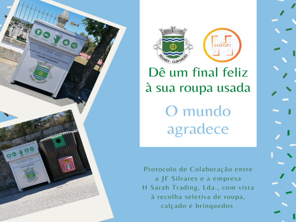 Dê um final feliz à sua roupa usada - O mundo agradece!