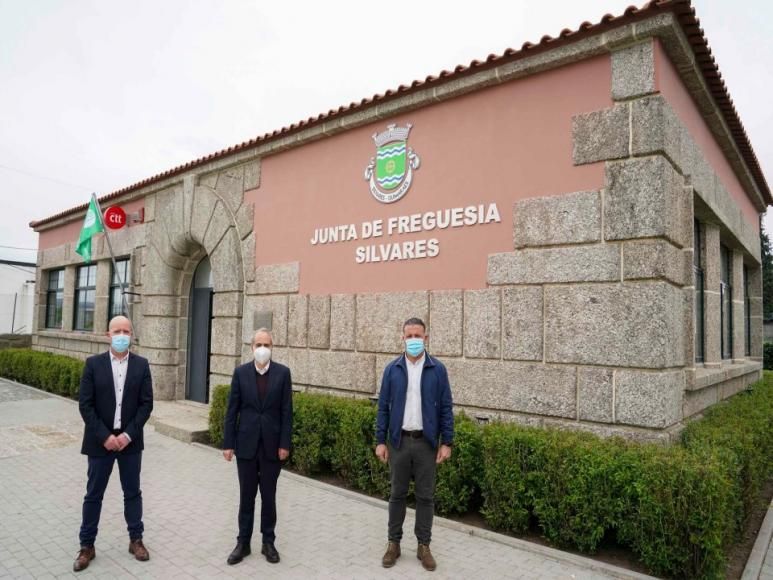 Nova Sede da Junta de Freguesia de Silvares | Visita do Presidente da Câmara